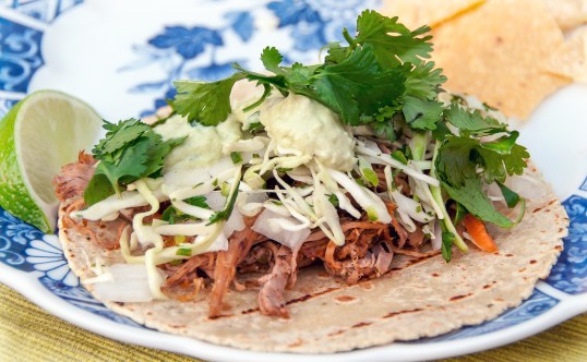 Pork Carnitas Taco