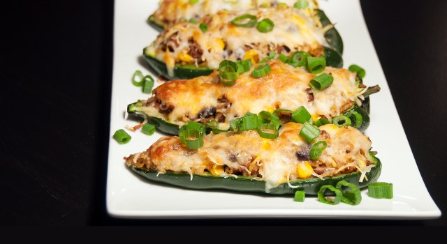 Stuffed Poblano Peppers