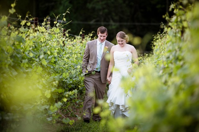 Matt and Annie in the Vineyard