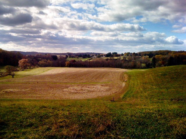 The 5K will take place across these beautiful rolling farmlands