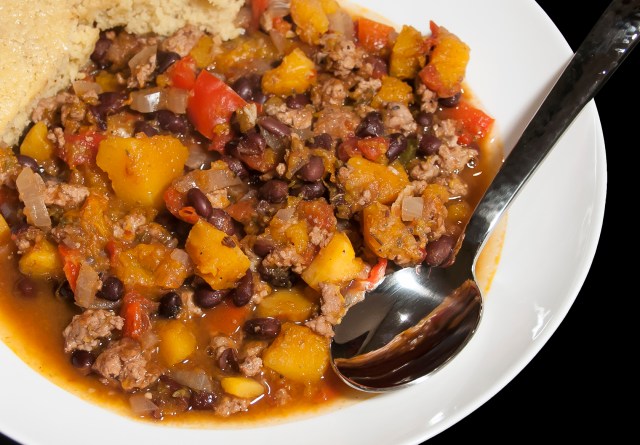 284 Butternut Squash and Turkey Chili