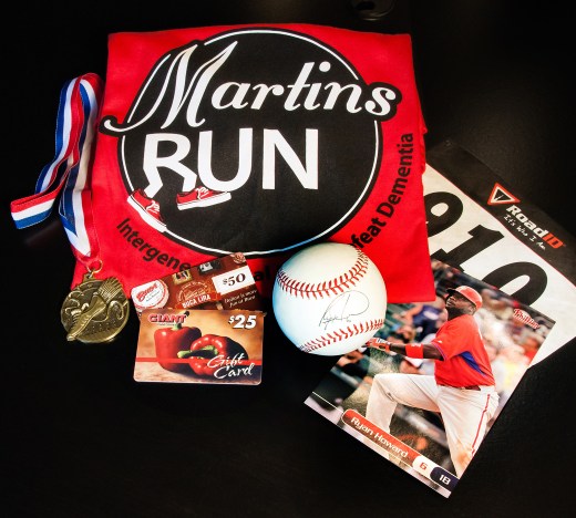 Prizes from Martin's Run