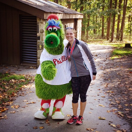 Me with the Phillie Phanatic