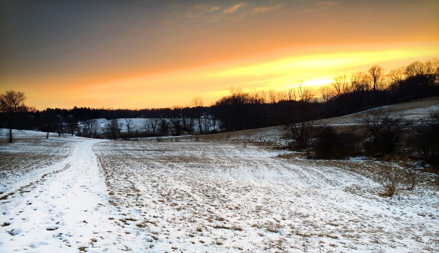 Okehocking Sunset (2/18/15)