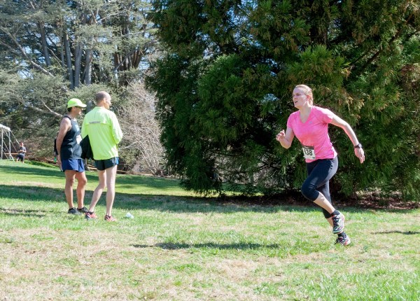 Sprinting into the finish
