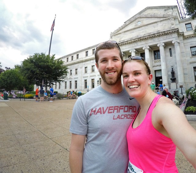 Thank you to Matt for cheering me on and taking photos!